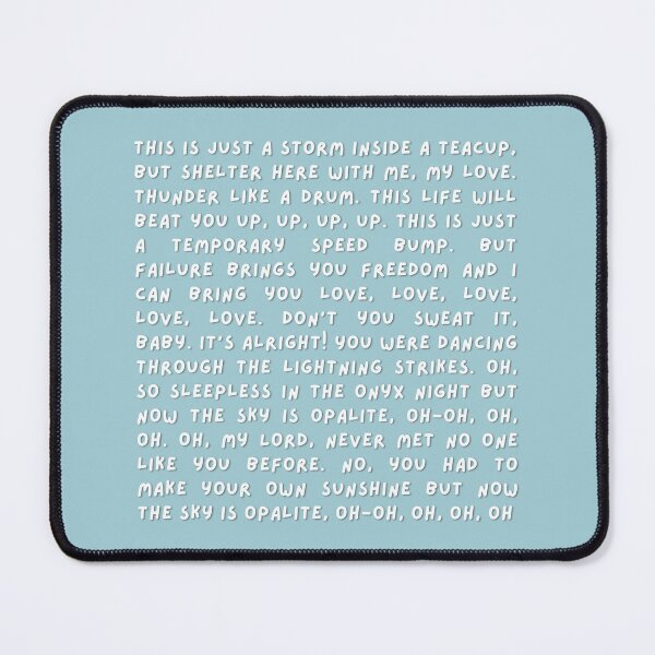 Item preview, Opalite Lyrics - Taylor Swift designed and sold by whygracie.