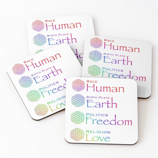 Item preview, Race-HUMAN, Birthplace-EARTH, Politics -FREEDOM, Religion-Love, be kind designed and sold by hollycooper.