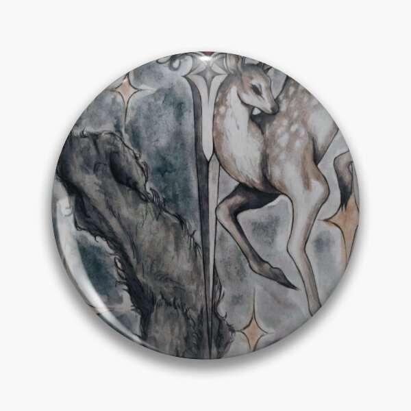 Item preview, byler cleridan deer borzoi painting designed and sold by boo-makesthings.