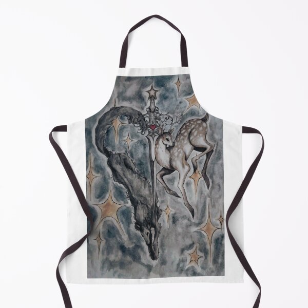Item preview, byler cleridan deer borzoi painting designed and sold by boo-makesthings.