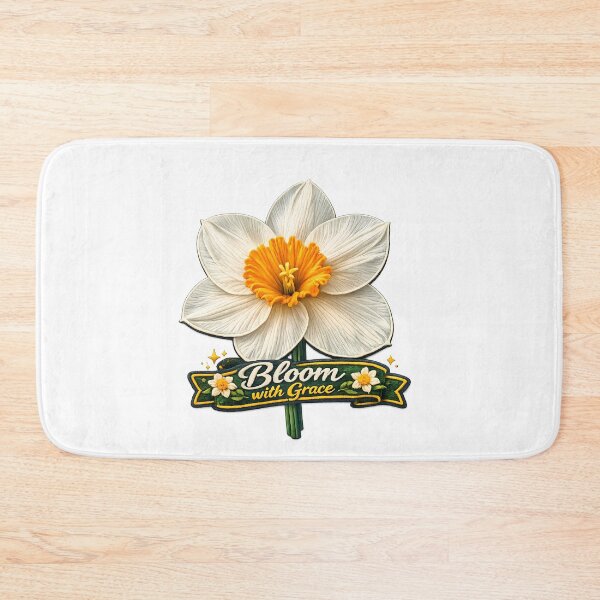 Item preview, Bloom With Grace Daffodil Patch designed and sold by Mastermind-Art.