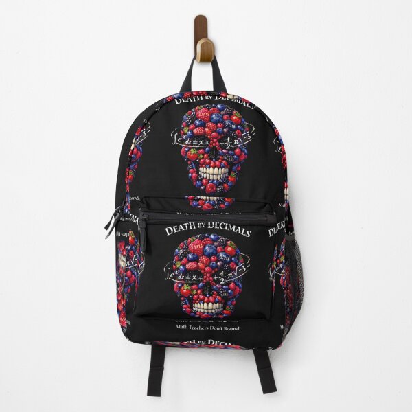 Item preview, Berry Skull Math Art – Strawberry Blueberry Nerd Design designed and sold by Pawsome Quotes.