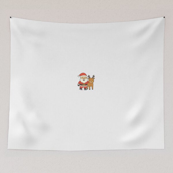 Item preview, Minimal Santa Claus – With Reindeer Edition designed and sold by ANiyati.