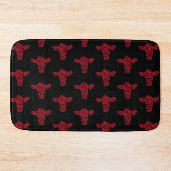 Item preview, Cow head in red color designed and sold by pixperienz4u.