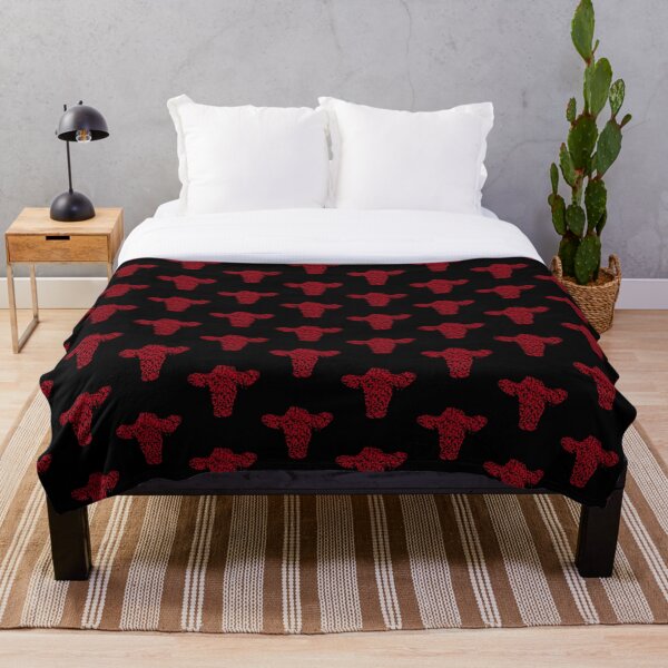 Item preview, Cow head in red color designed and sold by pixperienz4u.