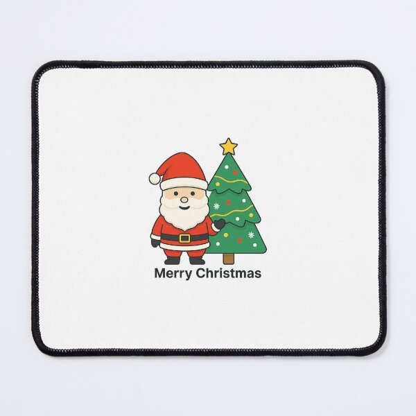 Item preview, Minimal Santa Claus – Full Body with Christmas Tree designed and sold by ANiyati.