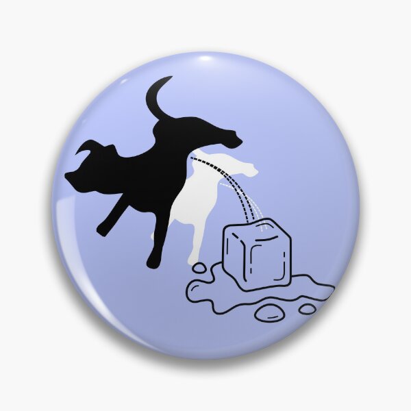 Item preview, Melt I C E Dog Whiz Lavender Blue Background designed and sold by LilWildflowers.