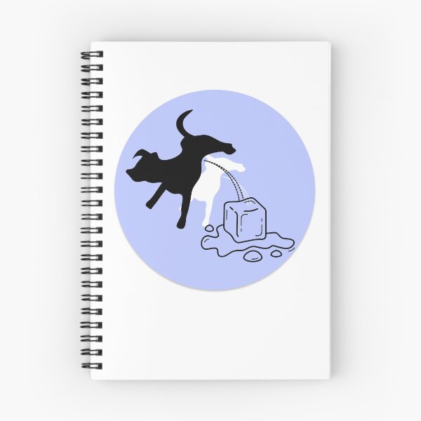 Item preview, Melt I C E Dog Whiz Lavender Blue Background designed and sold by LilWildflowers.