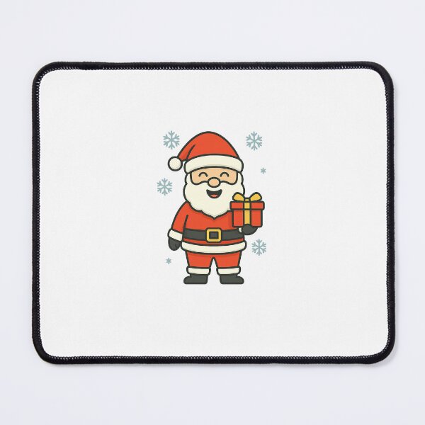 Item preview, Minimal Santa Claus – Full Body with Snowflakes designed and sold by ANiyati.