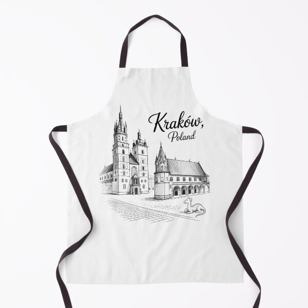 Item preview, Krakow Poland Wawel Dragon Sketch designed and sold by MadCatPrints.