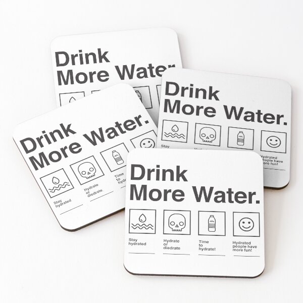 Item preview, Drink more water Stay Hydrated  designed and sold by Identity Club Co.