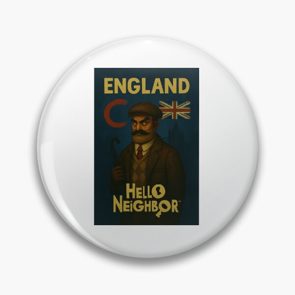 Item preview, Hello Neighbor Fan Art – England Edition designed and sold by ANiyati.