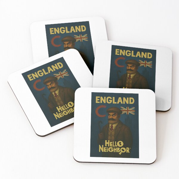 Item preview, Hello Neighbor Fan Art – England Edition designed and sold by ANiyati.