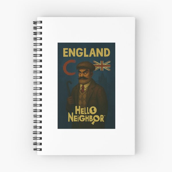 Item preview, Hello Neighbor Fan Art – England Edition designed and sold by ANiyati.