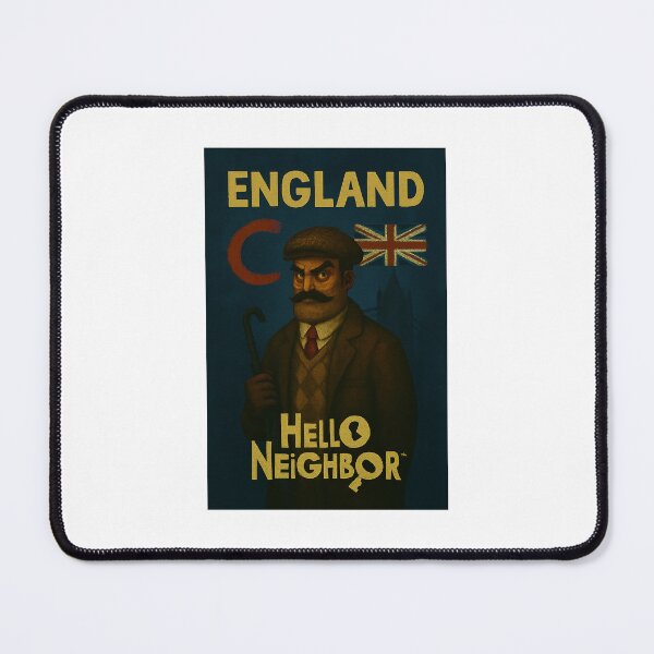 Item preview, Hello Neighbor Fan Art – England Edition designed and sold by ANiyati.