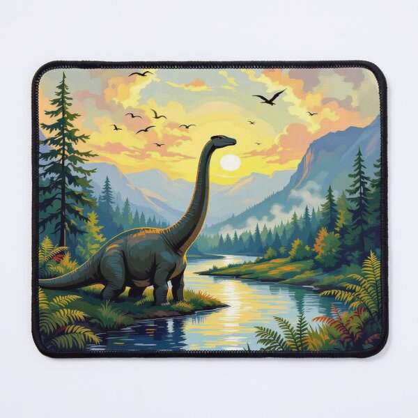 Item preview, Jurassic River Valley - Dawn of the Giants designed and sold by FotoworldEdel.