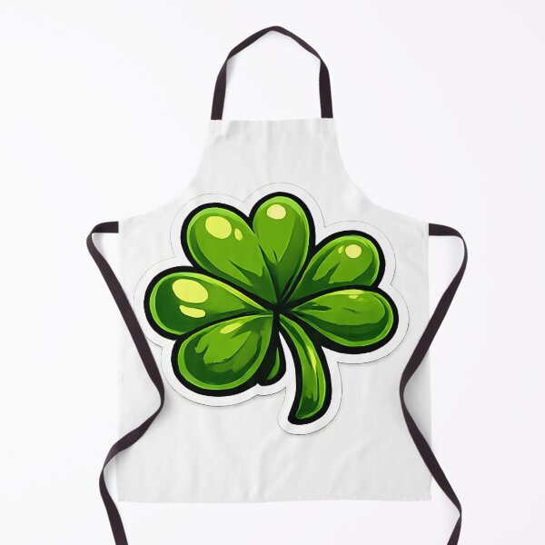 Artikelvorschau, Glücksklee (vierblättrig) – kräftiges Grün – St. Patrick's Day entworfen und verkauft von Inkoro.