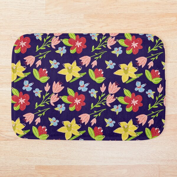 Item preview, Patrón floral caprichoso del Jubileo del Jardín Crepuscular designed and sold by studioaudrea.