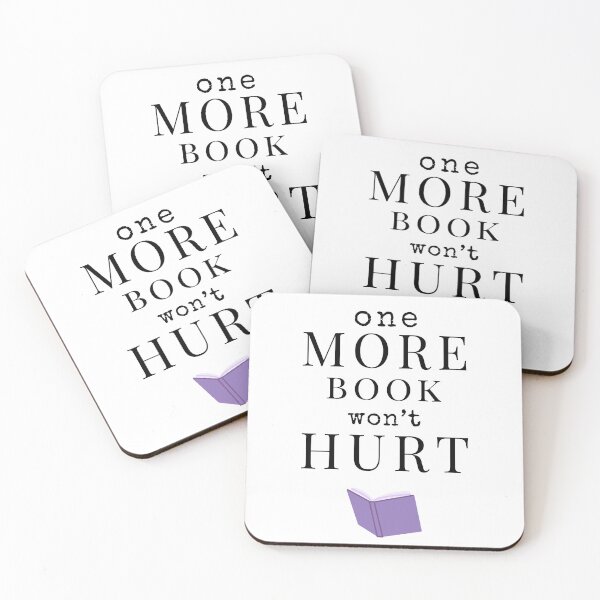 Item preview, One More Book Won’t Hurt Book Lover Gift Sticker designed and sold by ade-datt.