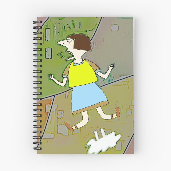 Item preview, "Whimsical Cartoon Character Jumping with Cloud" designed and sold by nighttime1990.