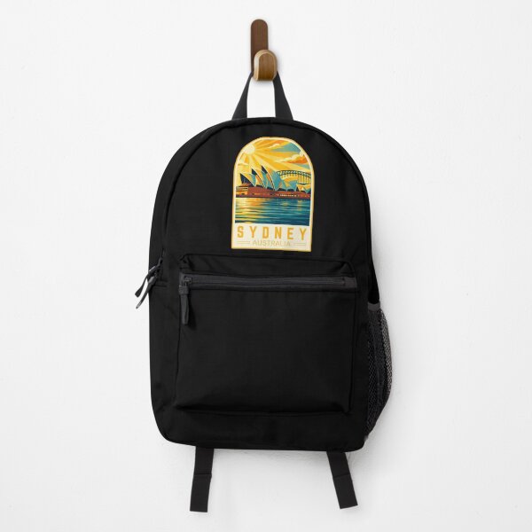 Item preview, Sydney in Australia, Vintage Travel Art Emblem designed and sold by MaateoDesign.