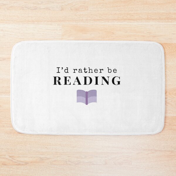 Item preview, I’d Rather Be Reading Book Lover Gift Sticker designed and sold by ade-datt.