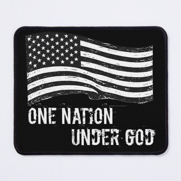Item preview, One Nation Under God Destressed Text designed and sold by PrettyRottenCo.
