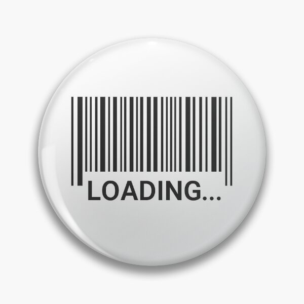 Artikelvorschau, Kompakter Barcode – WIRD GELADEN... (Transparenter Hintergrund) entworfen und verkauft von ANiyati.