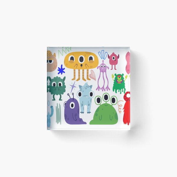 Item preview, The Beautiful Monsters. designed and sold by Sidikhouya.