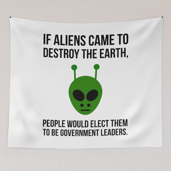 Item preview, If aliens came to destroy the earth  designed and sold by Rachel the Artist .
