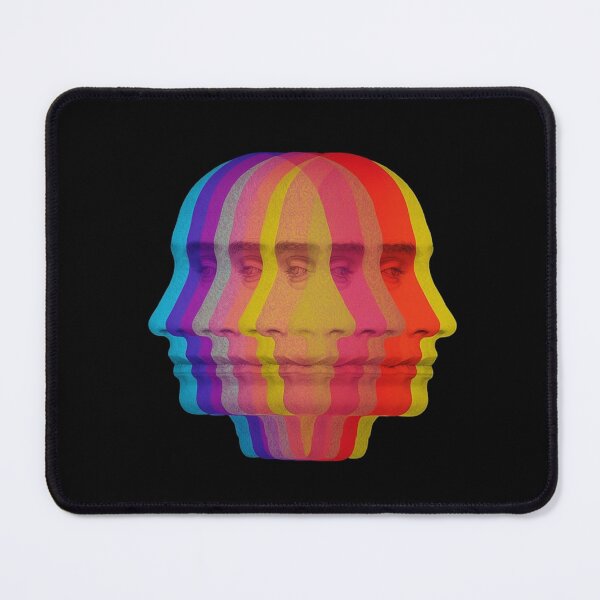 Item preview, Fragmented Identity – Pop Art Portrait Neon Street & Psychedelic designed and sold by PLUSHIWORLDtm.
