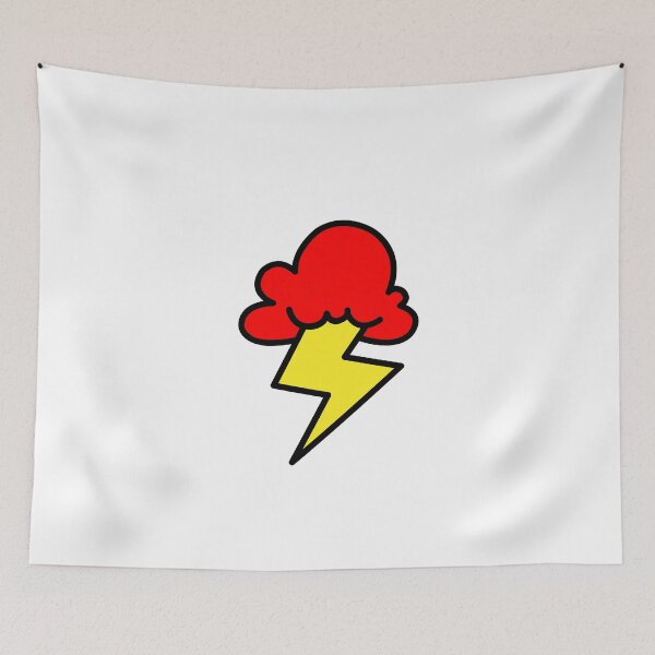 Item preview, Thunderbolt & Lightning Red Pop designed and sold by ArtofDissent.