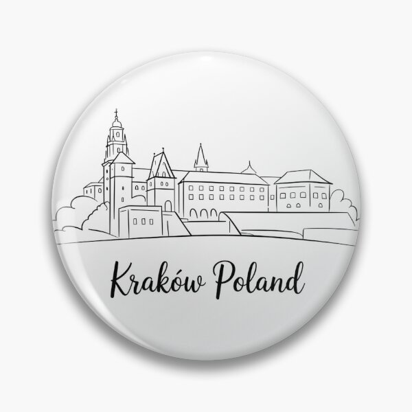Item preview, Krakow Poland Pencil Sketch designed and sold by MadCatPrints.