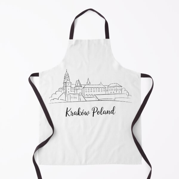 Item preview, Krakow Poland Pencil Sketch designed and sold by MadCatPrints.