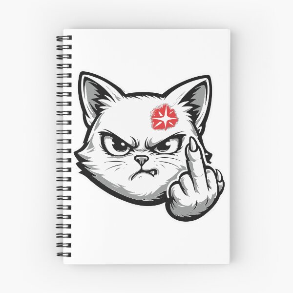 Item preview, Feral Mood Cat — Defiant Paw Mascot designed and sold by zamew.