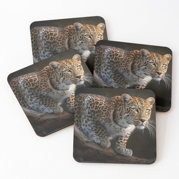 Item preview, Majestic Leopard Resting on a Branch in Nature designed and sold by Artessie.