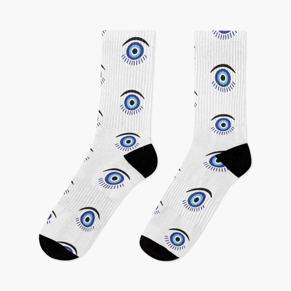 Item preview, Minimal Evil Eye – Classic Nazar Symbol with Transparent Surround designed and sold by ANiyati.