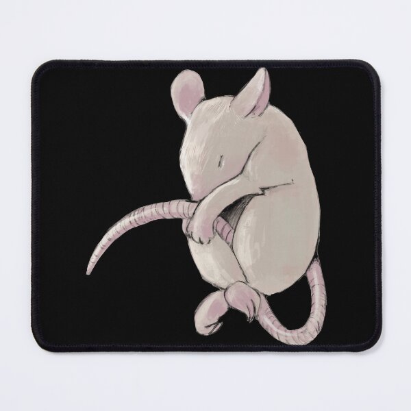 Item preview, Sleeping Mouse Illustration designed and sold by hauntedlio.