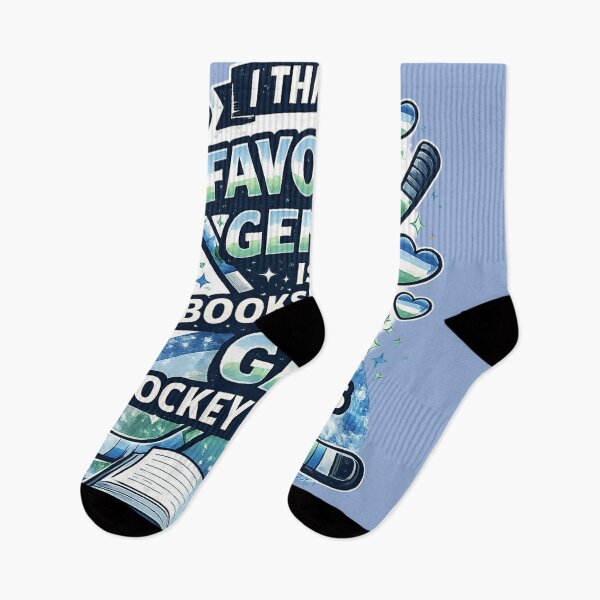 Item preview, I Think My Favorite Genre Is Books About Gay Hockey Players designed and sold by Dollette Heaven.