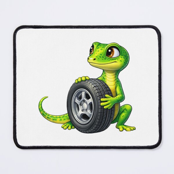 Item preview, Cartoon Gecko Mechanic designed and sold by Analog Aura .