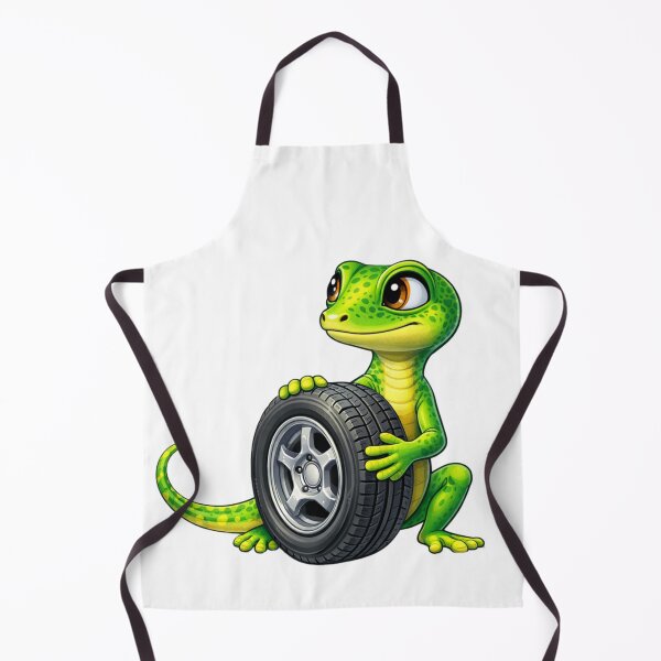 Item preview, Cartoon Gecko Mechanic designed and sold by Analog Aura .