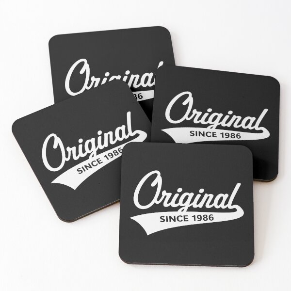 Item preview, Original Since 1986 (Year Of Birth / Birthday / White) designed and sold by MrFaulbaum.