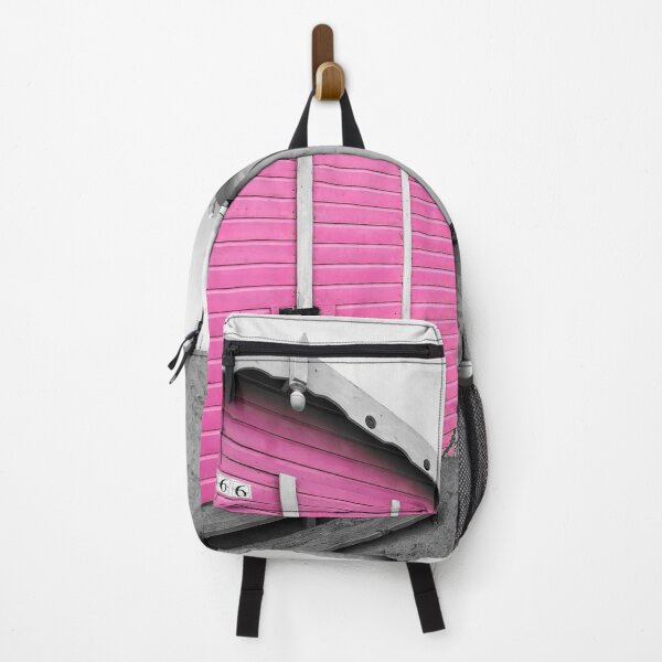 Item preview, English Beach Huts Monochrome Pink designed and sold by Londonimages.