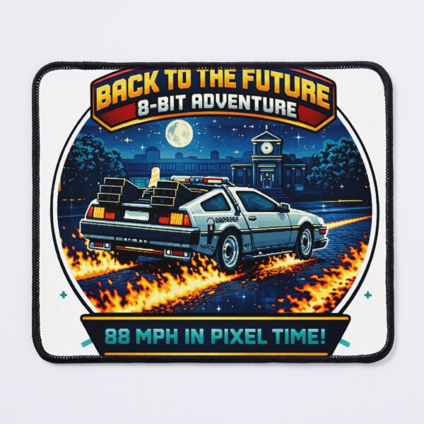 Item preview, 88 MPH in Pixel Time! designed and sold by Xeiboo.