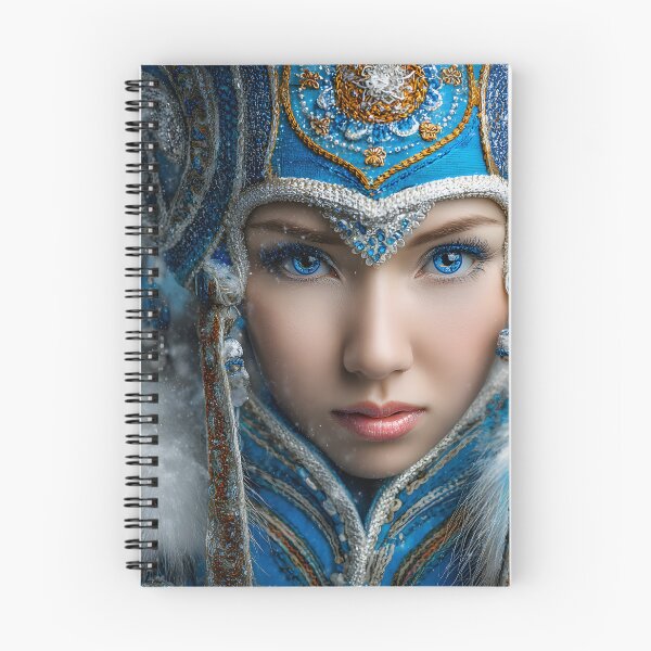 Item preview, Majestic Winter Beauty in Traditional Costume Portrait designed and sold by Artessie.