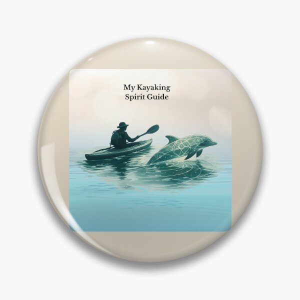 Item preview, Dolphin Spirit Guide – My Kayaking Spirit Guide | GeoWild Designs Wildlife Art designed and sold by GeoWild Designs.