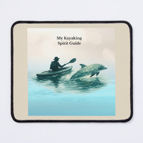 Item preview, Dolphin Spirit Guide – My Kayaking Spirit Guide | GeoWild Designs Wildlife Art designed and sold by GeoWild Designs.