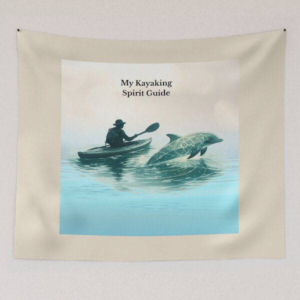 Item preview, Dolphin Spirit Guide – My Kayaking Spirit Guide | GeoWild Designs Wildlife Art designed and sold by GeoWild Designs.