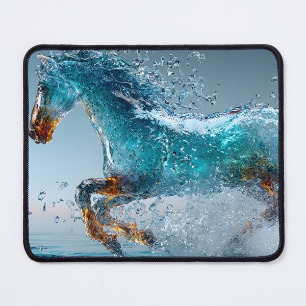 Item preview, Majestic Water Horse Galloping Through Ocean Waves designed and sold by Artessie.