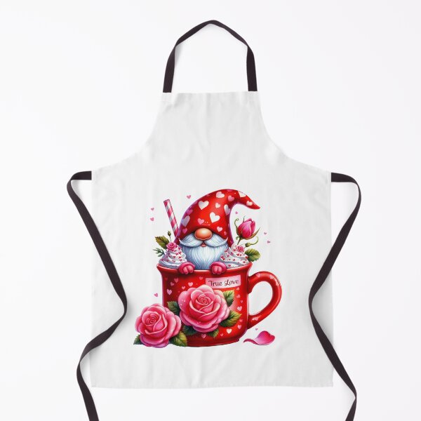 Item preview, Cute Valentine Gnome Love & Kisses Pink - Romantic Sweetheart designed and sold by FuzionRaptor.